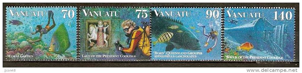 Vanuatu 1997  Diving  (**) MNH - Vanuatu (1980-...)
