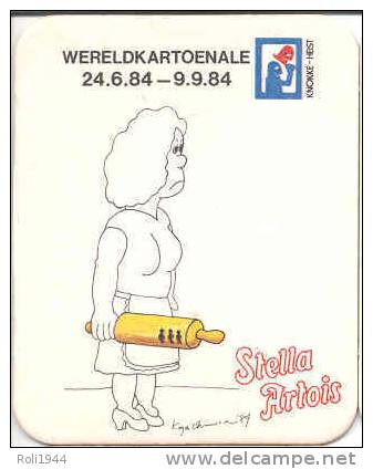 #St231 Stella-viltje ( Cartoons 1984 ) - Sous-bocks