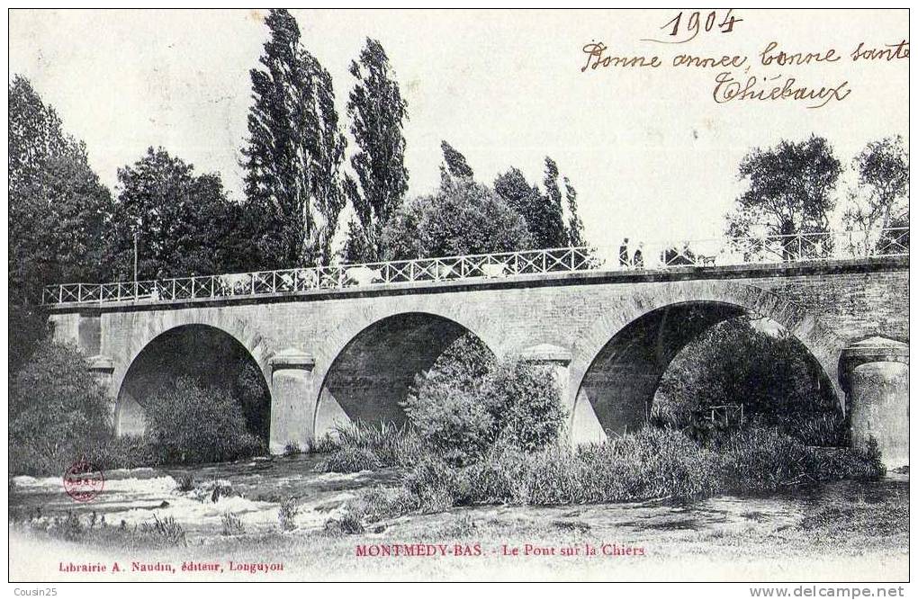 55 MONTMEDY - Le Pont Sur La Chiers - Montmedy