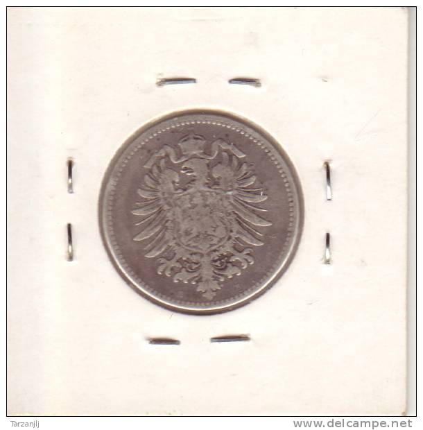 1 Mark Deutsches Reich 1874 H - 1 Mark