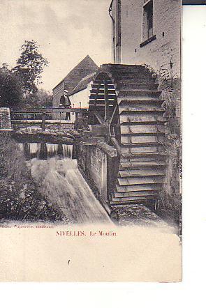 CPA  :   Nivelles : Le Moulin - Moulins à Eau