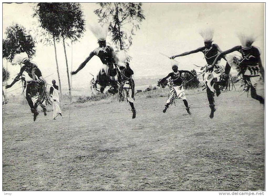 Danseurs Watuzi - Ruanda-Burundi