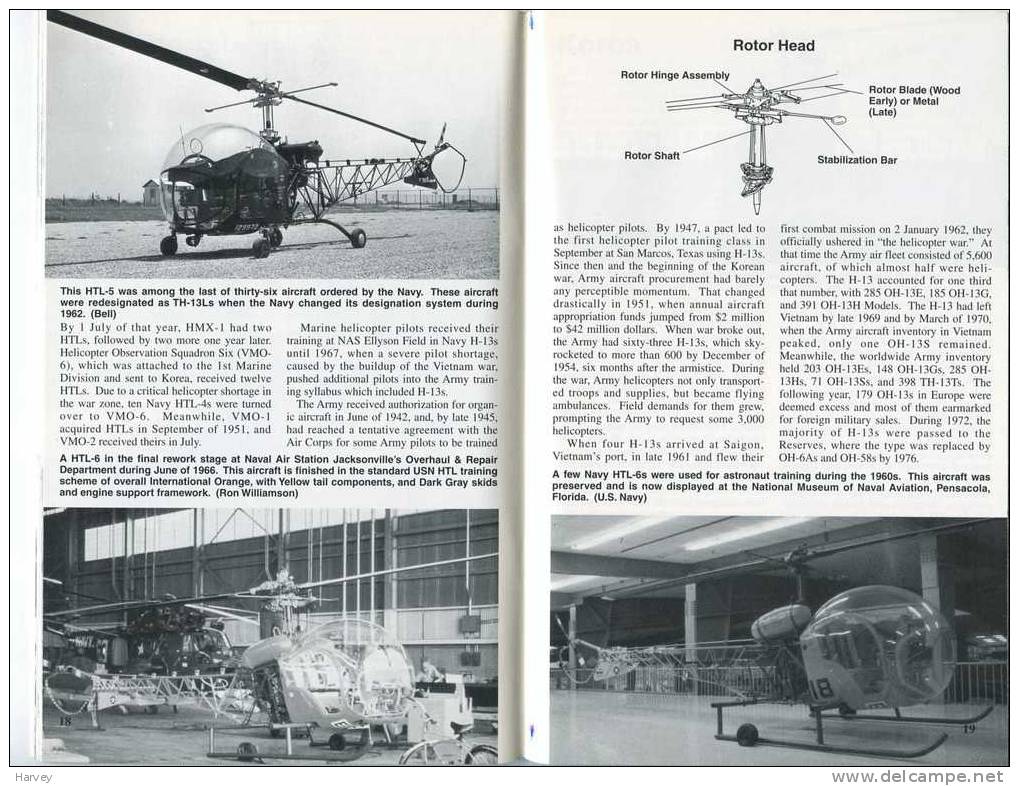 Squadron/Signal Publications Mini In Action N° 6 : Bell 47 H-13 Sioux - Littérature & DVD