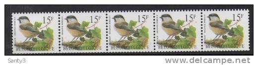 Belgie, Rolzegel R83 Jaar 1997, Postfris, Met 5 Cijfers, Zie Scan - Coil Stamps