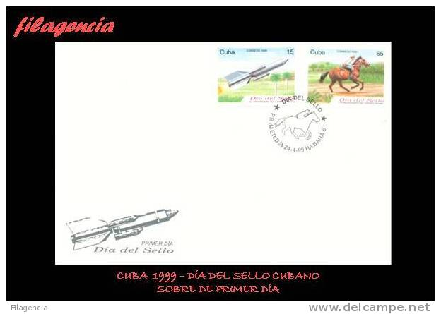 AMERICA. CUBA SPD-FDC. 1999 DÍA DEL SELLO CUBANO - FDC