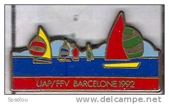 Uap/FFVbarcelone 92, Les Voilier - Voile