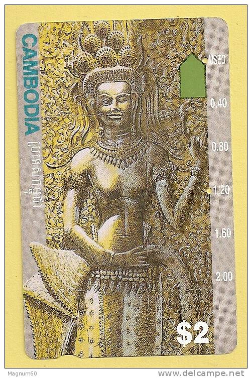 CAMBODGE    2dollars - Cambodge