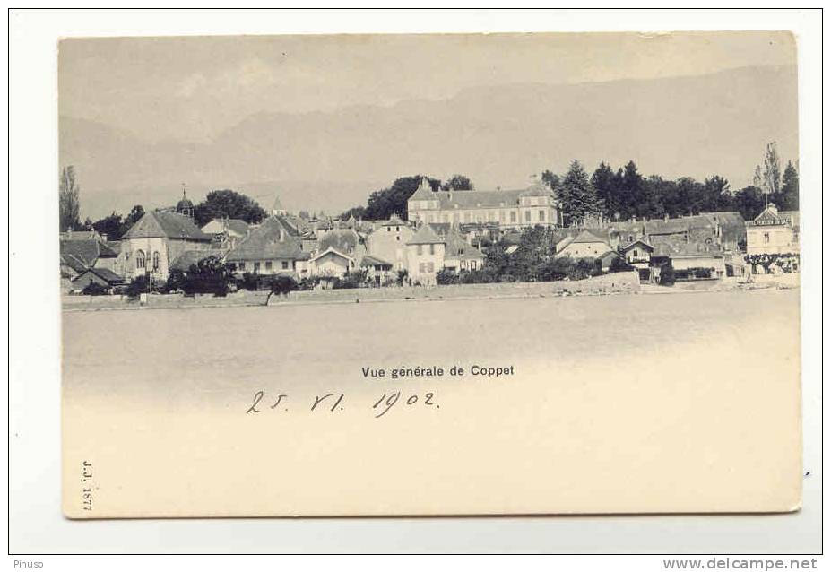 CH147    COPPET : Vue Generale - Coppet