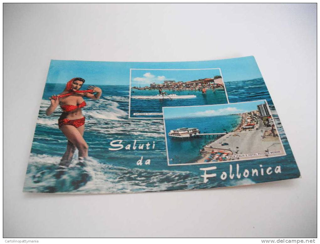 Pin Up Saluti Da  Follonica Multivedute - Autres & Non Classés