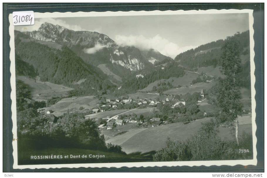 DISTRICT DU PAYS D´ENHAUT ///  ROSSINIERE - TB - Rossinière