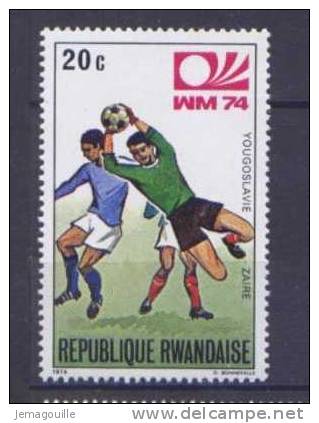 RWANDA - République Rwandaise - WM 74 - YOUGOSLAVIE * - Sonstige & Ohne Zuordnung