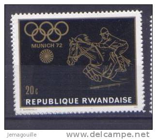 RWANDA - République Rwandaise - MUNICH 1972 * - Otros & Sin Clasificación