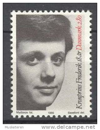 Denmark 1986 Mi. 867  2.80 Kr 18th Geburtstag Von Kronprinz Birthday Of Crownprince Frederik MNG - Unused Stamps