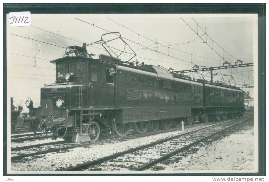 NEUE ELEKTRISCHE LOKOMOTIVE DER SCHWEIZERISCHE BUNDESBAHNEN - TRAIN - TB - Risch-Rotkreuz