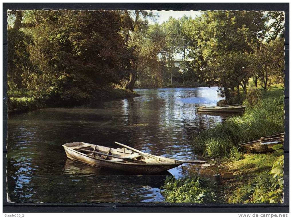 BAGNEAUX SUR LOING . Les Barques Sur Le Loing Au Moulin De Portonville . Voir Recto - Verso    (E271) - Bagneaux Sur Loing