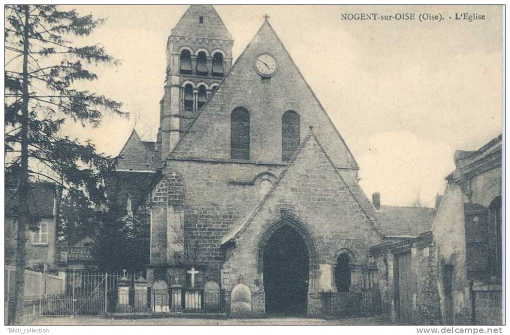 NOGENT-sur-OISE - L'Eglise - Nogent Sur Oise