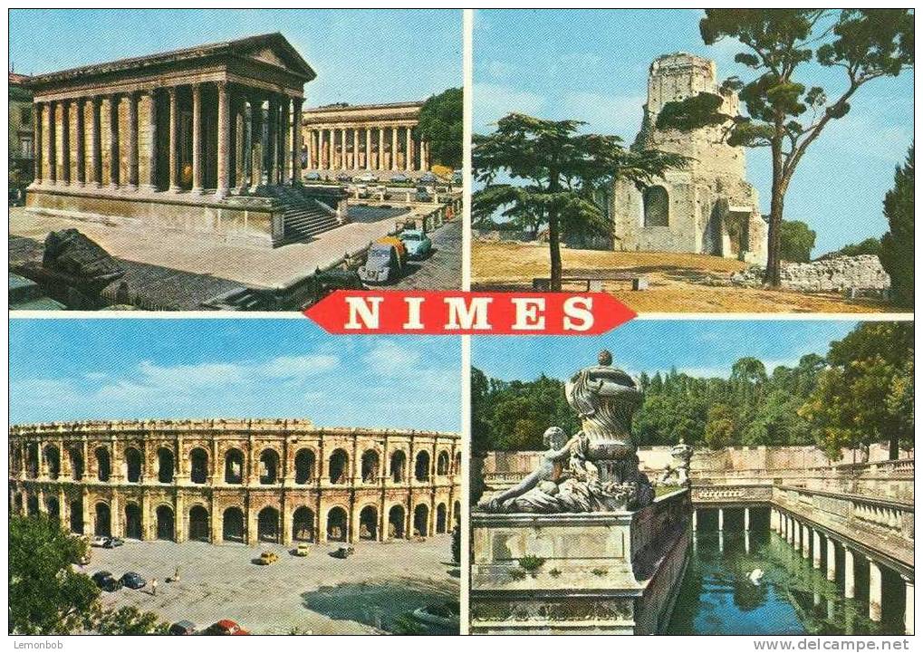 France - Nimes 1960s Postcard [P1158] - Languedoc-Roussillon