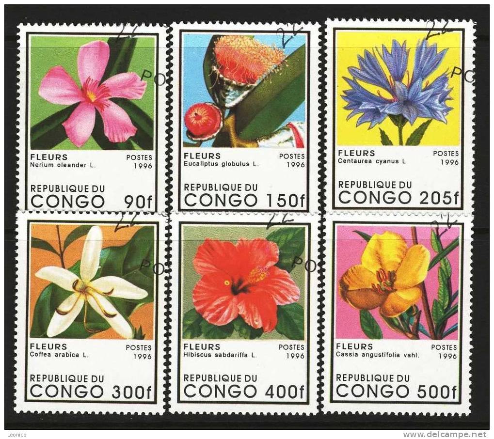 CONGO-Kongo 1996 / Mi: 1468-73 / X676 - Gebraucht