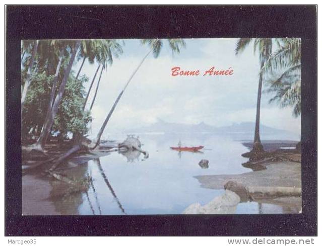 Tahiti édit.sincere N° C25827,  & Moorea  Belle Cpsm - Polynésie Française