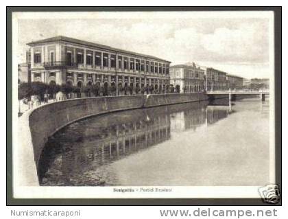 SENIGALLIA PORTICI ERCOLANI VIAGGIATA 1936 C.281 - Senigallia