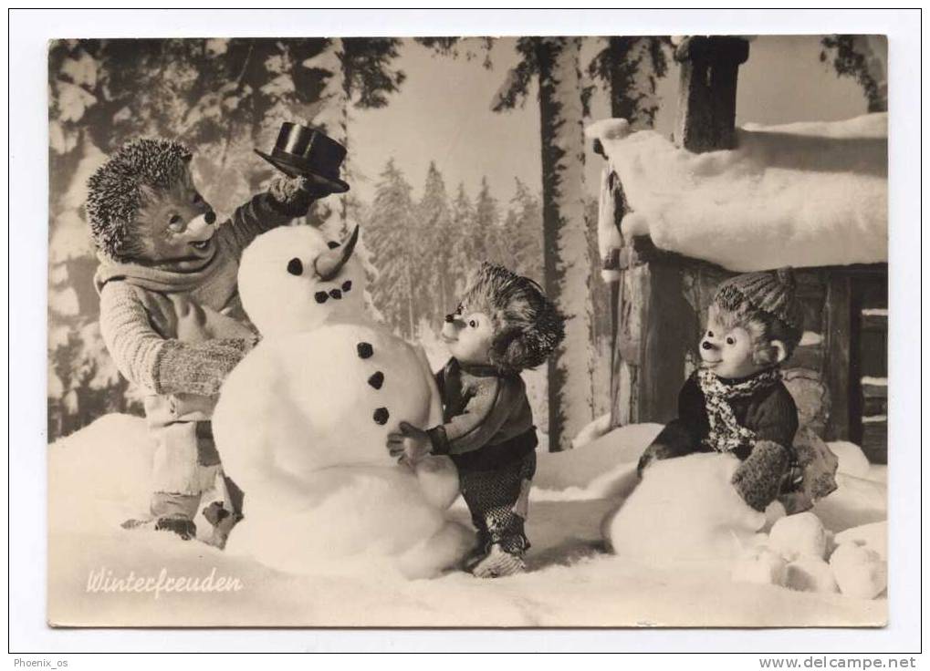 MECKI - Winter, Snowman & Winter Friends, 1961. - Mecki