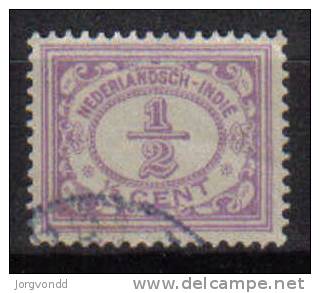 Niederländisch-Indien-1912 Ziffern (107) Gestempelt,o - Niederländisch-Indien