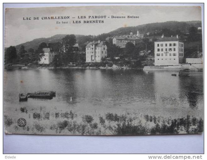 Les Pargot  Douane Suisse Les Brenets Lac De Chailleron Frontiere France Customs - Les Brenets