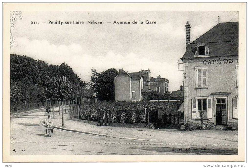 Pouilly Sur Loire (Nièvre) Avenue De La Gare - Pouilly Sur Loire