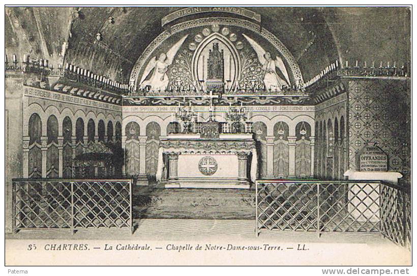 CHARTRES, Catedral , (Francia) Post Card, Postkarte, Postal, - Chartres