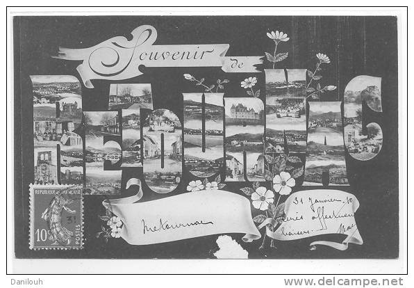 43 // RETOURNAC - Souvenir, Multivues Dans Les Lettres - Retournac