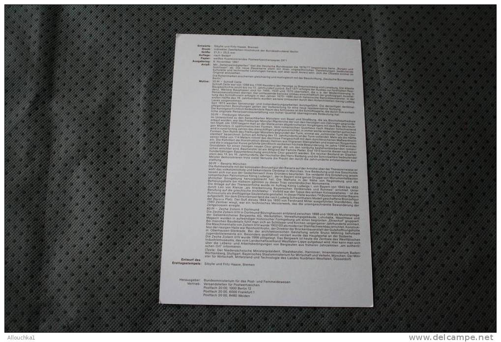 ERTTAGSBLATT 25-1987  BONNMARCOPHILIE DRUCKSACHE  ALLEMAGNE  DEUSCHE BUNDESPOST  DEUTSCHLAND - Other & Unclassified