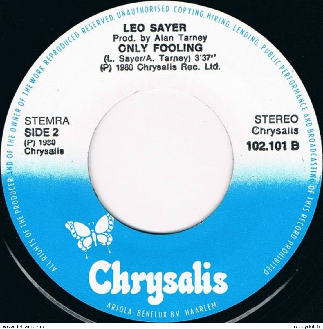 * 7" *  LEO SAYER - MORE THAN I CAN SAY (Holland 1980 Ex-!!!) - Disco, Pop