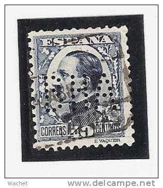 Perforadas/perfin/perfore   /lochung     Espana No 497 BHA - Usados