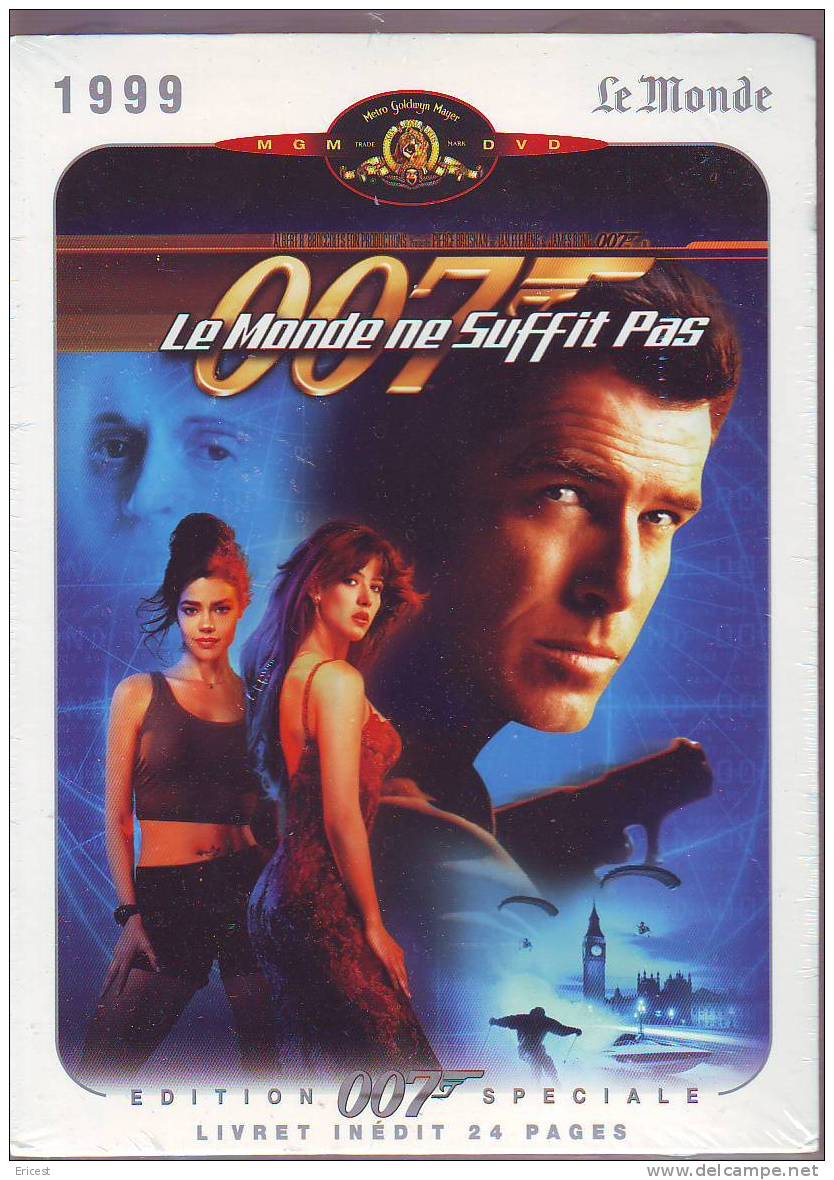 DVD 007 LE MONDE NE SUFFIT PAS (LE MONDE NEUF SOUS BLISTER) - Acción, Aventura