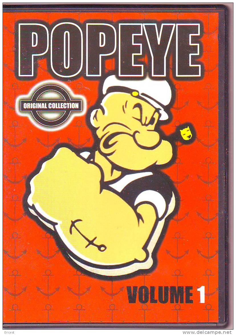 DVD POPEYE VOLUME 1 - Dessin Animé