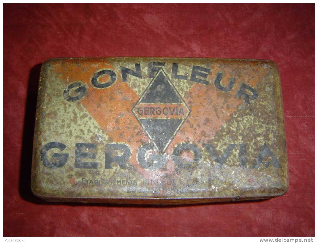 Boîte Métal "GONFLEUR GERGOVIA" - Boîtes