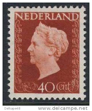 Nederland Netherlands Pays Bas 1947 Mi 489 NVPH 486 * - Koningin Wilhelmina (1880-1962) / Queen / Königin / Reine - Neufs