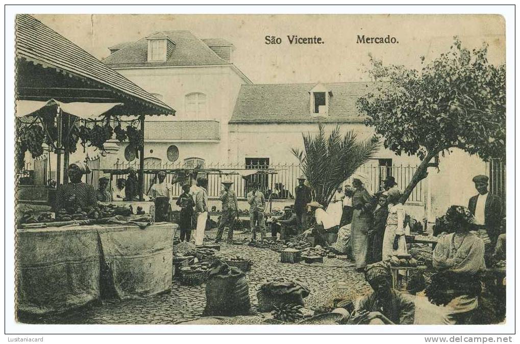 SÃO VICENTE - FEIRAS E MERCADOS -  Carte Postale - Cape Verde