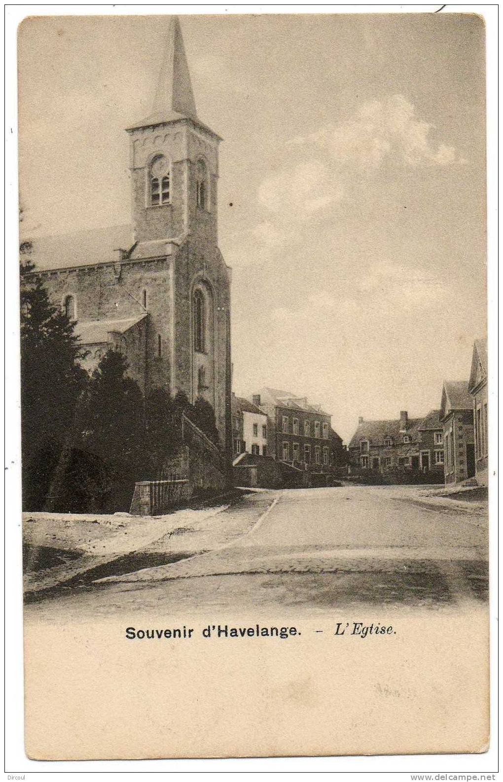 14308  -    Souvenir  D'Havelange  L'église - Havelange
