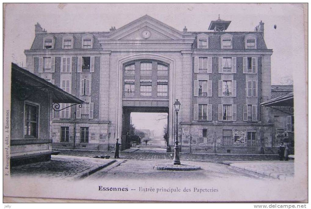 ESSONNES - Entrée Principale Des  Papeteries - Essonnes