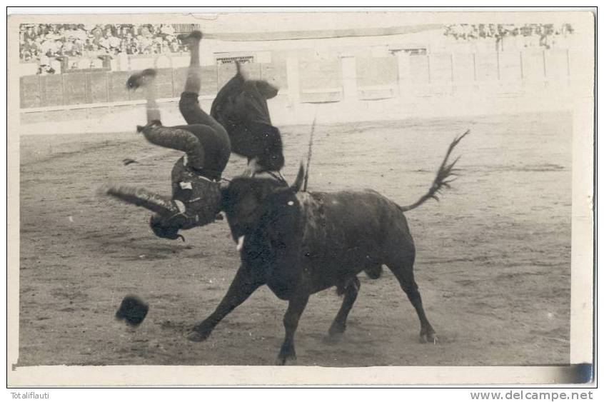 Madrid Toros De Madrid En 1922 Granero Foto Original De Tarjeta Fotógrafo S. Losarcos Bol. Lucha Accidente - Stierkampf