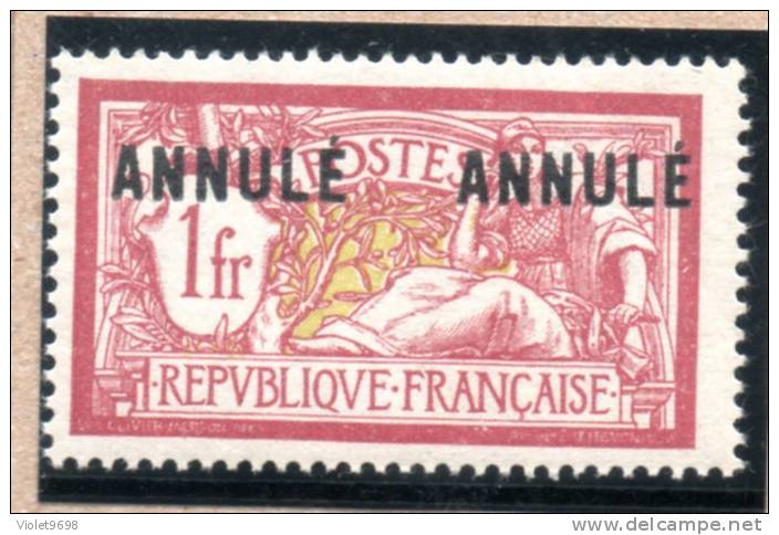 FRANCE : TP N° 121 ** - 1900-27 Merson