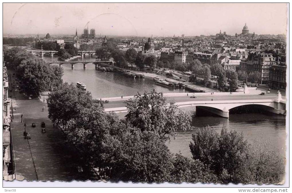 75 - Paris Vue Panoramique Sur La Seine - The River Seine And Its Banks