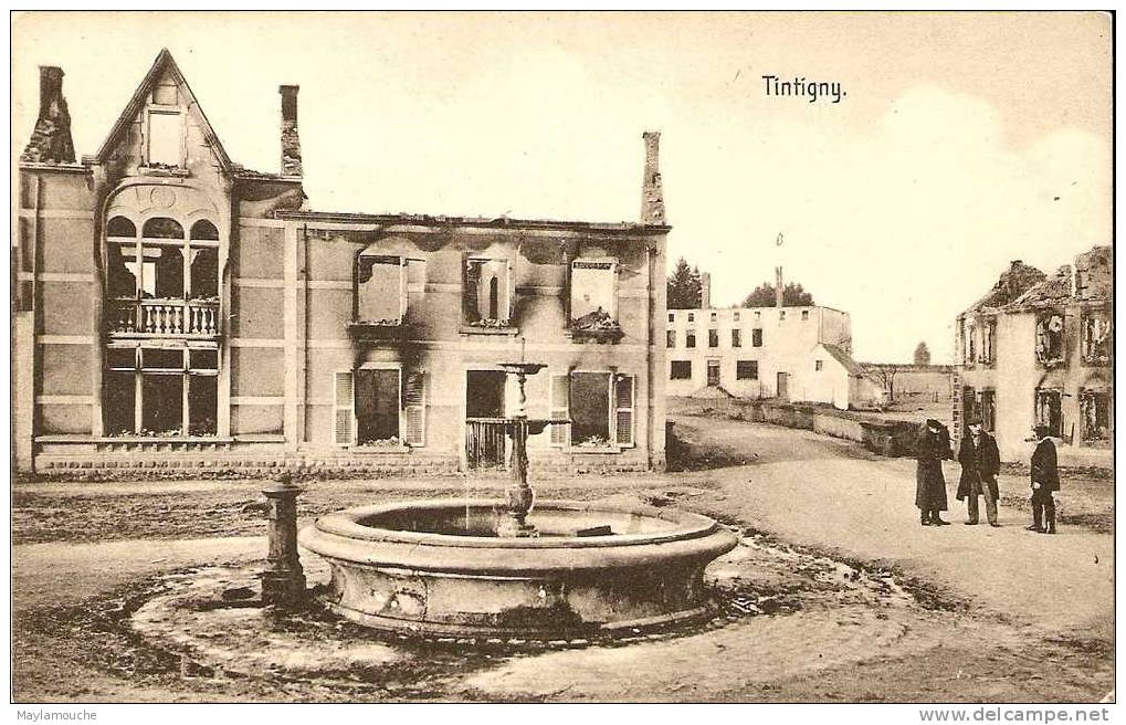 Tintigny Occupation Allemande 1915 (libramont - Tintigny