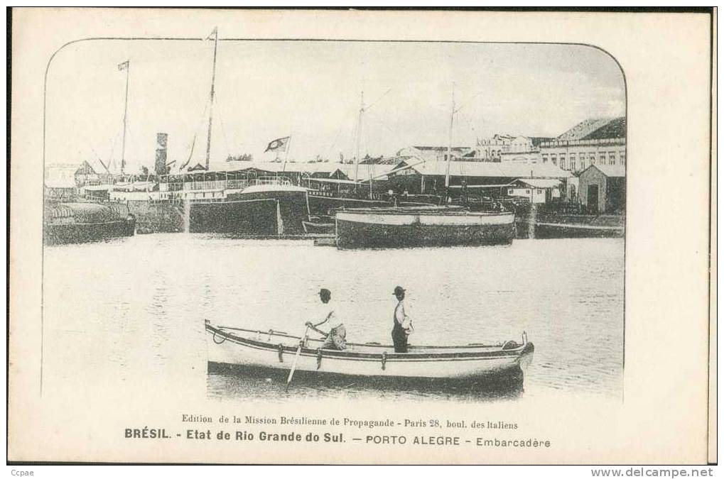 Etat De Rio Grande Do Sul  -  Porto Alegre. Embarcadère - Porto Alegre