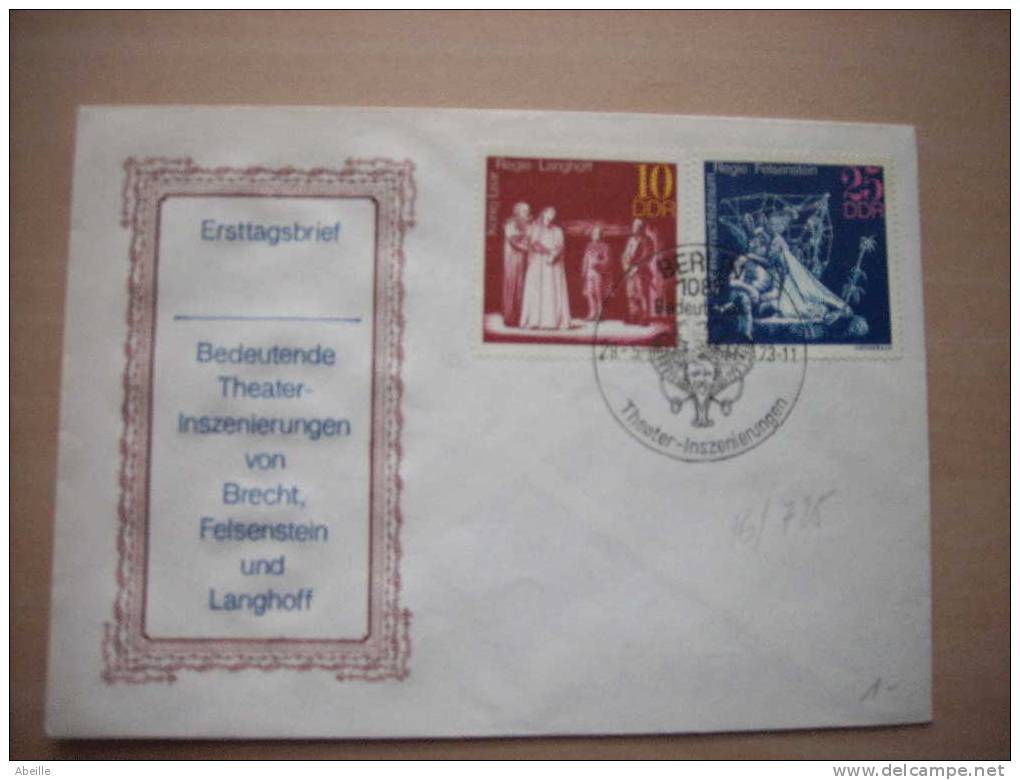 16/724      FDC   DDR - Théâtre