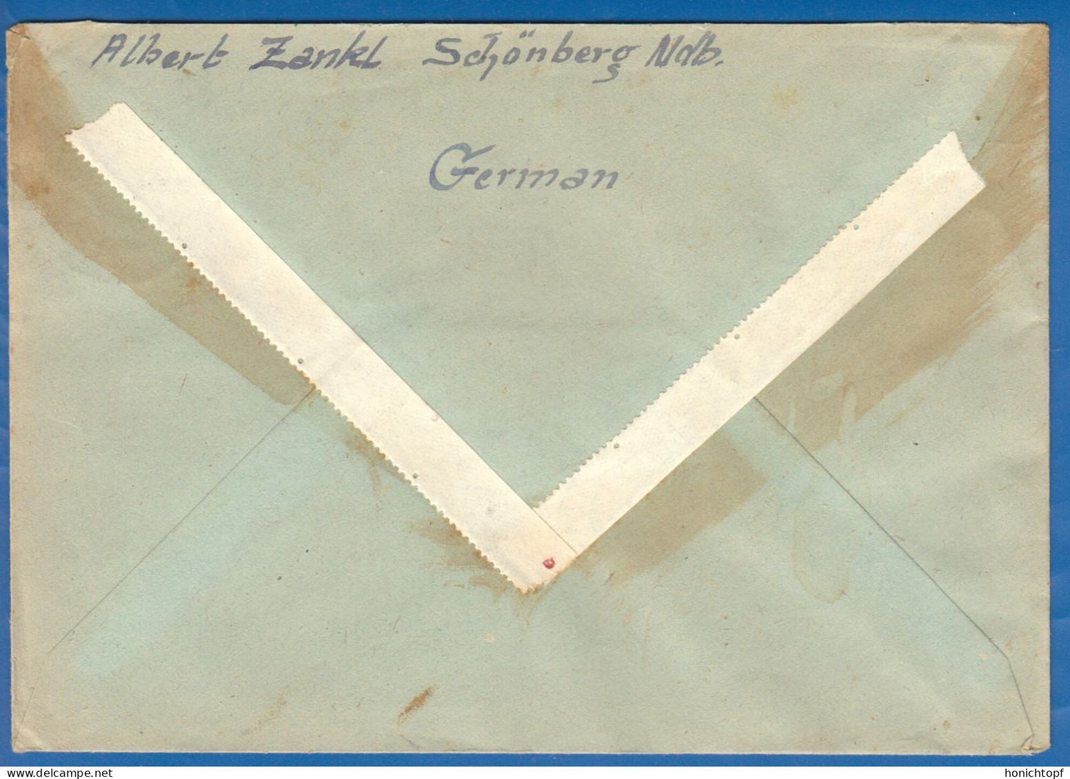 Deutschland; Alliierte Besetzung MiNr. 925; 1946; Schönberg Niederbayer - Storia Postale