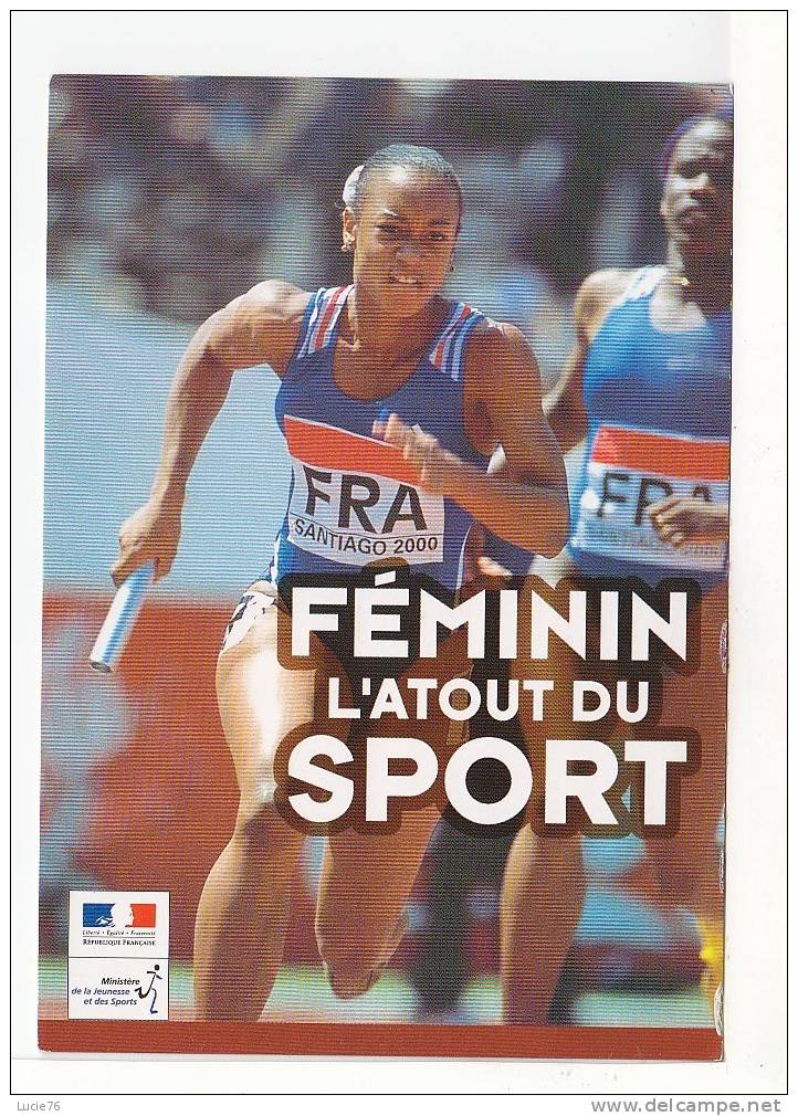 ATLETISME     RELAIS   FEMININ -   FRANCE - - Atletismo