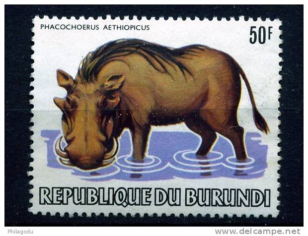 De La Bonne Série 1982 ANIMAUX   Phacochère  50F  Sans Défaut   Ø Invisible Neuf Sans Colle - Used Stamps