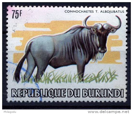 De La Bonne Série 1982. ANIMAUX   Buffle Ou Gnou  75F  Sans Défaut - Gebruikt